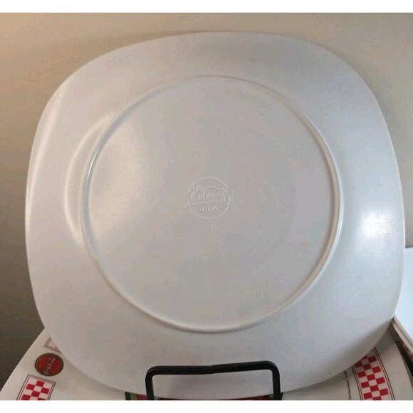 Gibson COCA COLA Plastic SQUARE (2) Bowl/ ( 8)Plate SET - Picture 2 of 5